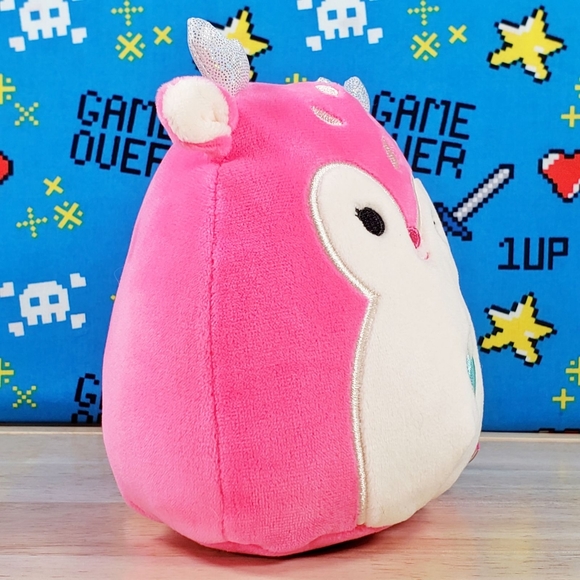 Squishmallow Duchess the Fawn 5" UltraSoft Valentine's Day Plush Toy NWT - Picture 2 of 12